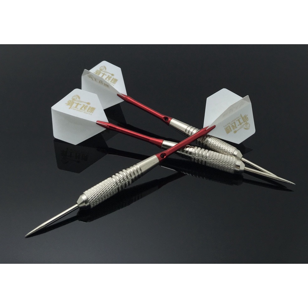 ProudNada Toy ลูกดอกปาเป้าเหล็ก, อะลูมินัมอัลลอย 3 ดอก(มีให้เลือก 8 สี+ซองหนัง) GOOD CAVALIER DARTS DARTS