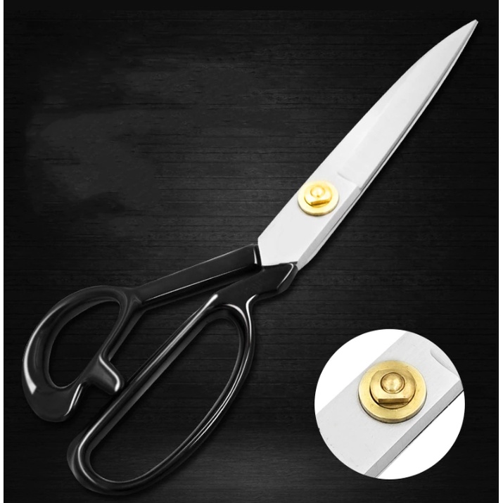 กรรไกร กรรไกรตัดผ้า ตัดยีนส์ วัสดุสแตนเลส ยี่ห้อ Pin ไม่เป็นสนิม - รูปที่ 4