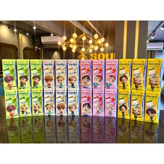 นมเกาหลี 5รสชาติBinggrae Strawberry(딸기맛 우유),Vanilla(바닐라맛 우유)Binggrae Banana, Stra