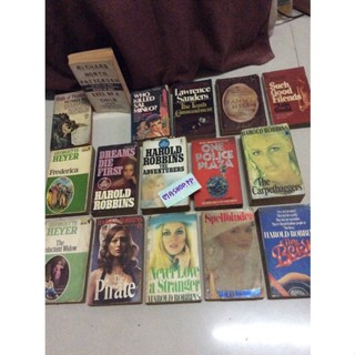 หนังสือนิยายภาษาอังกฤษ/JANET DAILEY/HAROLD ROBBINS/MARIO PUZO/LAWRENCE SANDERS/LOIS GOULD/RICHARD/VICTORIA/SUSAN/HEYER