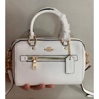 Coach  Rowan Satchel in Chalk (F79946)