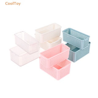 Cooltoy ตะกร้าเก็บของจิ๋ว 1:6 อุปกรณ์เสริม สําหรับบ้านตุ๊กตา