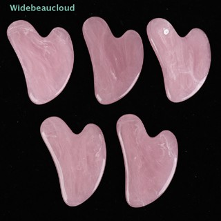 Widebeaucloud แผ่นกัวซา สําหรับนวดใบหน้า 1 ชิ้น