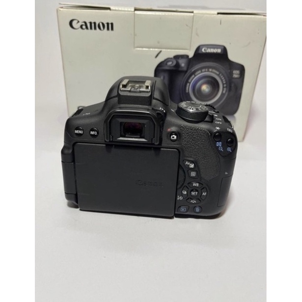 กล้อง canon 750d + เลนส์ 18-55 is stm มี wifi (มือสอง) สภาพดี