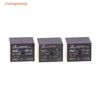 [risingmeup] Sanyou รีเลย์พาวเวอร์ 12V DC 7A PCB SRD-S-105 112 124DM 5 ขา RSD 1 ชิ้น