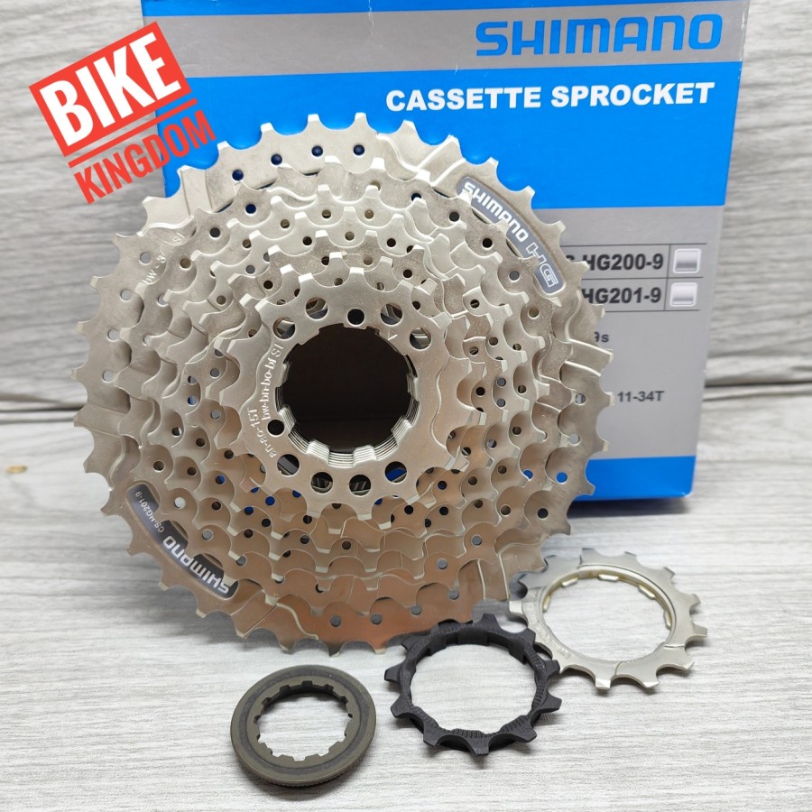 เฟือง Shimano 9speed HG201 11-36T Acera