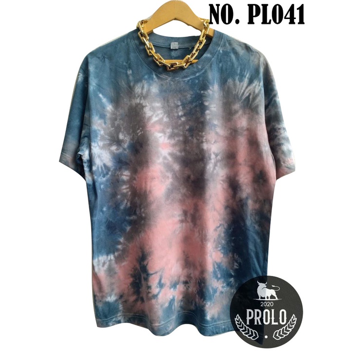 เสื้อมัดย้อมกรมชมพู ผ้าCotton