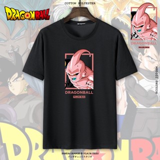 เสื้อยืด cotton super dragon ball z majin buu t shirt goku chichi Anime Graphic Print tees unisex Tshirt_04