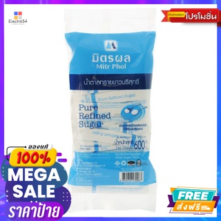 Mitr Phol(มิตรผล) มิตรผล น้ำตาลทรายบริสุทธิ์ 600 ก. บรรจุ 6 ก.x 100 ซอง Mitr Phol Pure Refined Sugar 600 g. Packed 6 g.x