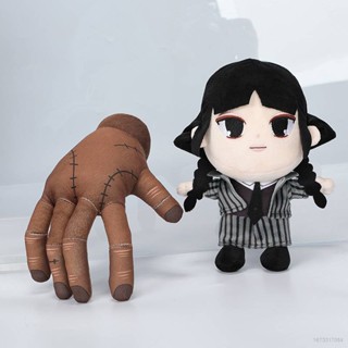 ตุ๊กตาการ์ตูน Netflix Wednesday Addams The Thing ของเล่นสําหรับเด็ก ของขวัญ ตกแต่งบ้าน เก็บสะสม