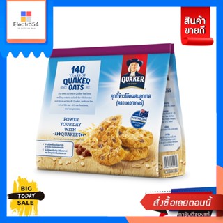 Quaker(เควกเกอร์) Quaker เควกเกอร์ คุกกี้ข้าวโอ๊ต 270กรัม (เลือกรสได้) Quaker Quaker Oatmeal Cookies 270g (optional)บิสก