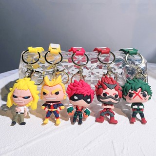 พวงกุญแจ จี้ตุ๊กตา My Hero Academia Deku Tenya Bakugo Kirishima All Might