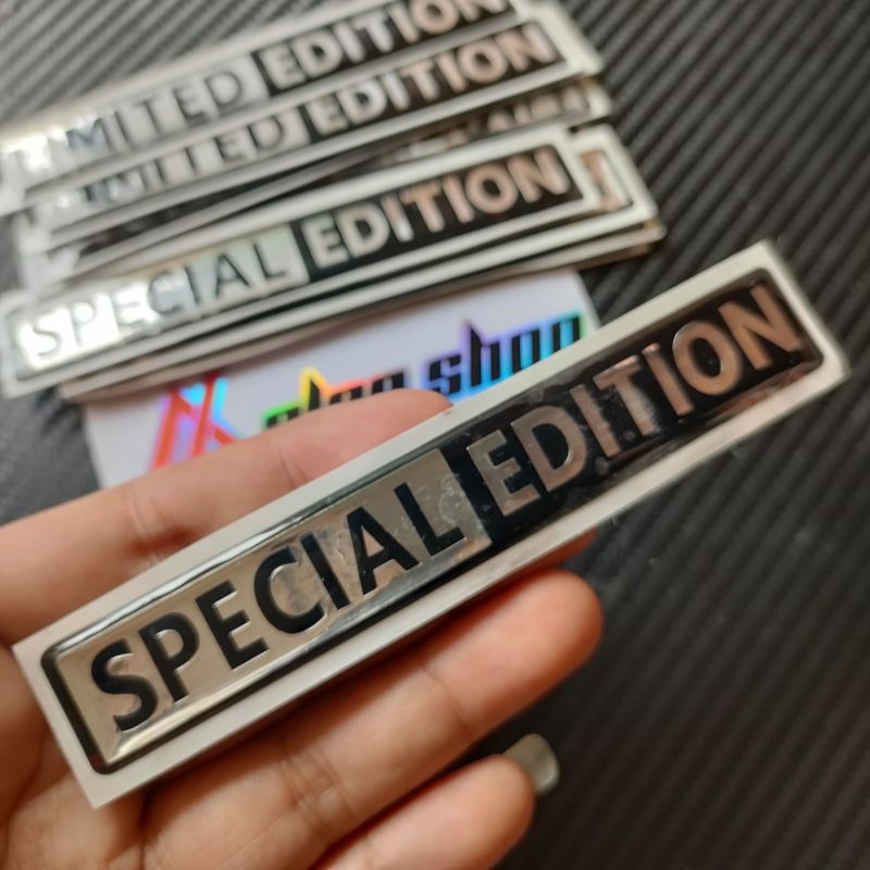 สติ๊กเกอร์ลายนูน Emblem SPECIAL EDITION.LIMITED EDITION