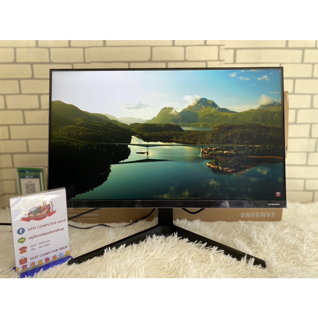 MONITOR SAMSUNG LF24T350FHEXXT 24" IPS 75Hz FREESYNC | Shopee Thailand