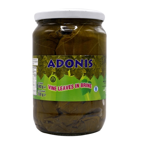 Vine Leaves in Brine Adonis 690 G