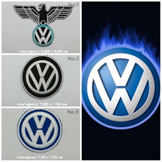 ตัวรีดติดเสื้อ Car Volkswagen ตกแต่งเสื้อผ้า แจ๊คเก็ต Embroidered Iron on Patch  DIY