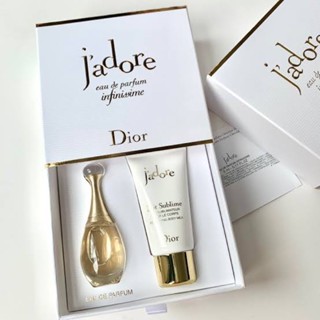 DIOR jadore edp mini set น้ำหอม 5ml+ body 20ml