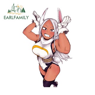 Earlfamily สติกเกอร์รูปลอก ลาย My Hero Academia Bunny Usagiyama Rumi Miruko กันน้ํา ขนาด 13 ซม. x 8.1 ซม. สําหรับตกแต่งรถยนต์