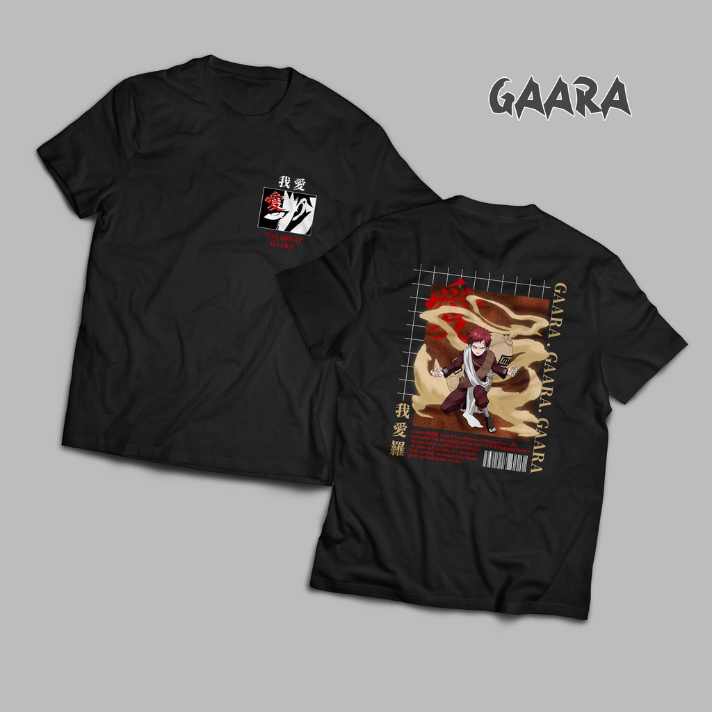 Limited Edition Naruto Super Comfy Premium Shirt [ GAARA ]_07
