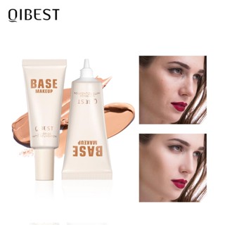 Qibest คอนซีลเลอร์รองพื้น เนื้อแมตต์ ปกปิดยาวนาน กันน้ํา 7 สี