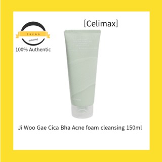 [Celimax] Ji Woo Gae Cica Bha โฟมล้างหน้า ทําความสะอาดผิวหน้า 150 มล.