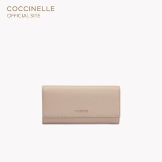 COCCINELLE METALLIC SOFT WALLET 110301 กระเป๋าสตางค์ผู้หญิง