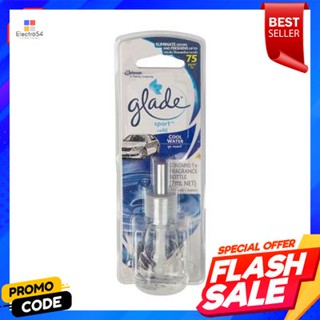 air น้ำหอมปรับอากาศในรถ รีฟิล GLADE SPORT รุ่น refill คูลวอเตอร์ ขนาด 7 มล.Car air freshener, refill, GLADE SPORT model,