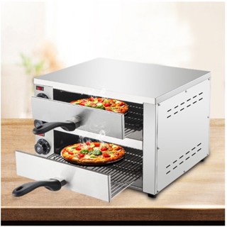 เตาอบพิซซ่า เชิงพาณิชย์ Commercial pizza ovens  เตาอบไฟฟ้า สแตนเลส 💥พร้อมส่ง