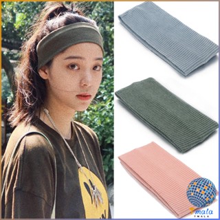 Tmala ผ้าคาดผม แบบดูดซับเหงื่อ ทรงสปอร์ต  ที่คาดผมแฟชั่น sports hair band