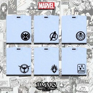 DMARS Marvel Organizations White Printed Shirts_04