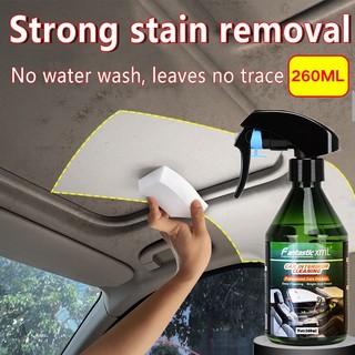 260ml Car Interior Cleaner Foam Cleaner Spray MultiFunctional Cleaner Polishing Leather Detergent