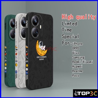 เคส Realme 10 Pro Plus เคส Realme 10 Pro 5G 8 5G C21Y C33 C30 C35 9 Pro 8 Pro C15 C20 C25Y 5 5i C3 C17 7i C11 2021 เคสโทรศัพท์มือถือ ลาย nasa สําหรับ TKR