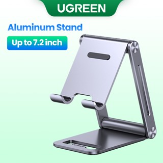 UGREEN ที่ตั้งโทรศัพท์มือถือ แบบอะลูมิเนียม สําหรับ compatible compatible for IPhone 12 Pro Max SE XS XR 8 Plus 11 Samsung Galaxy S20 S10 S9 S8 S7 S6