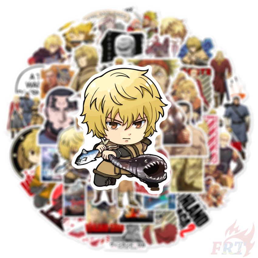 ❉ สติกเกอร์ VINLAND SAGA Series 01 ❉ สติกเกอร์แฟชั่น กันน้ํา DIY 50 ชิ้น/เซต - รูปที่ 6