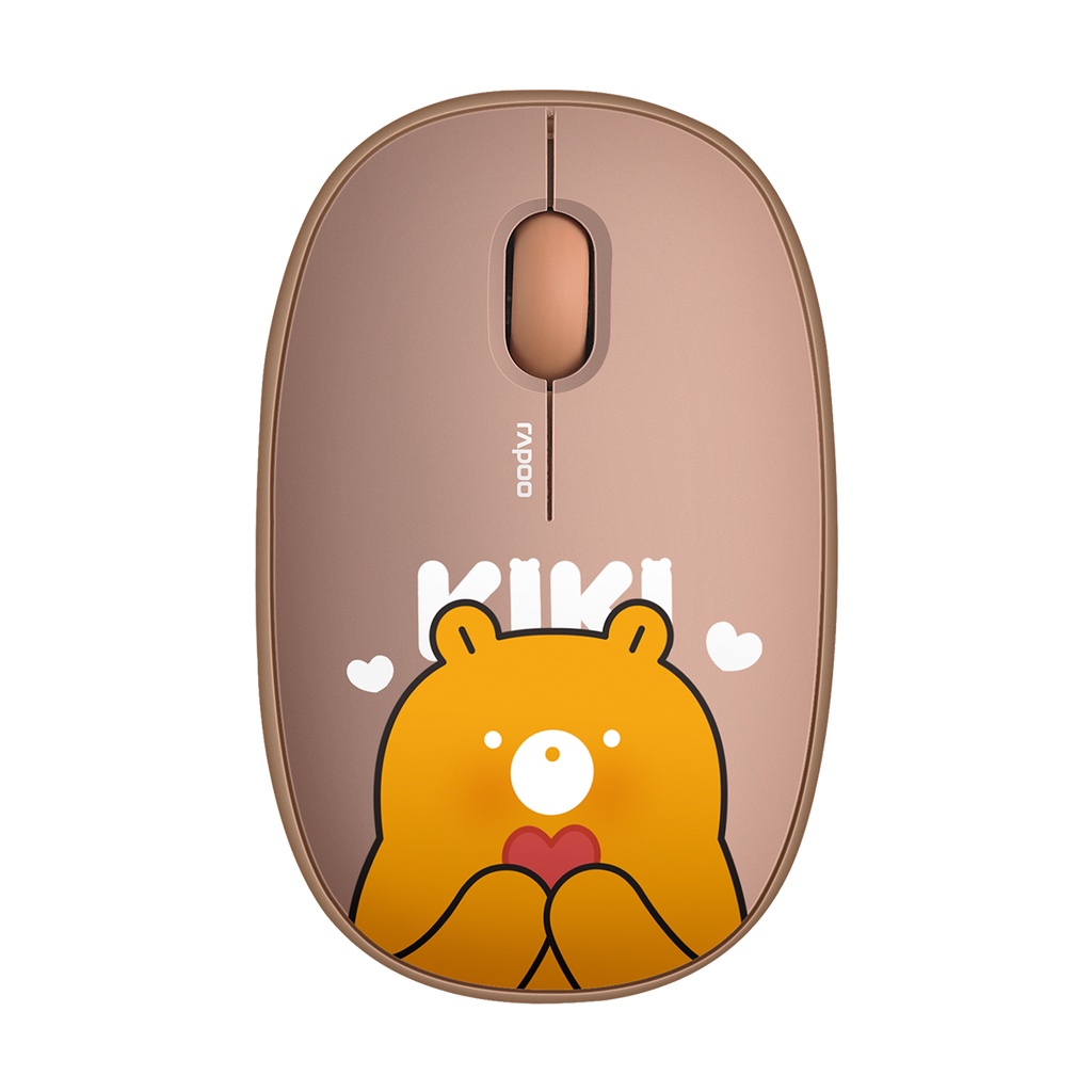 Rapoo M650 (MSM650) BROWN Silent Multi-mode Wireless Mouse
