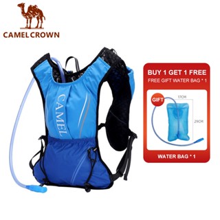 CAMEL CROWN กระเป๋าเป้สะพายหลัง น้ําหนักเบา 5 ลิตร เหมาะกับการวิ่ง เล่นกีฬากลางแจ้ง