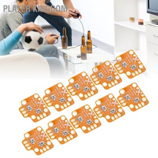 Player kingdom 10Pcs Universal Gamepad จอยสติ๊ก Drift Repair Board 3D Thumb Stick Fix Mod สำหรับ PS4 PS5 XBOX Gold