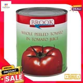 2930g 2930บรูคมะเขือเทศปอกผิวกรัมBrook WholePeelTomato 2930g