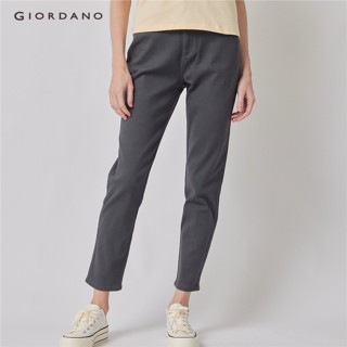 GIORDANO กางเกงขายาวผู้หญิง Womens Regular Taper Pants 05412033