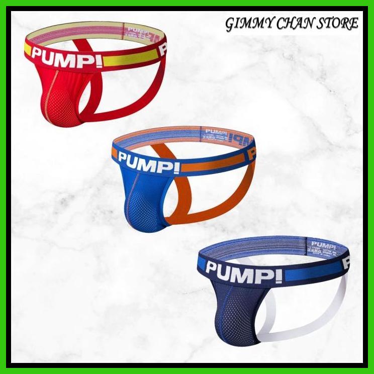 BEST JOCKSTRAP MEN PUMP JOCKSTRAP SEXY UNDERWEAR ผู้ชาย SEXY UNDERWEAR 2 TONE H115