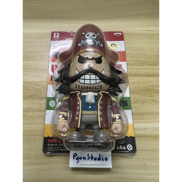 (ของแท้) onepiece soft vinyl : gol d roger