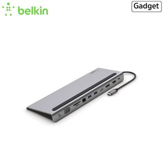 Belkin CONNECT USB-C 11-in-1 Multiport Dock มัลติมีเดียฮับเกรดพรีเมี่ยม รองรับ Windows และ OS (ของแท้100%) รับประกัน2ปี