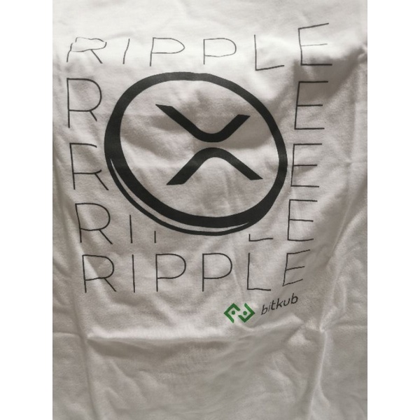 เสื้อยืด bitkub  ลาย xrp