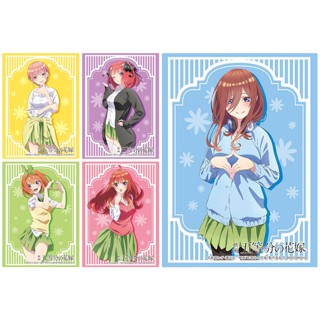 Bushiroad Sleeve Collection Movie Gotoubun no Hanayome : Nakano Ichika, Nino, Miku, Yotsuba, Itsuki Summer Uniform ver.