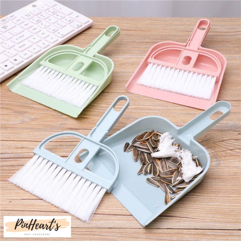 โปรโมชั่นที่ดีที่สุด สินค้าสุดฮอต MINI BROOM + DUMP SET GSF BROOM MINI BROOM TABLE BROOM CAR BROOM