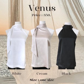 RSB01 l VENUS เสื้อผูกคอ ผูดีมัดได้3 แบบ