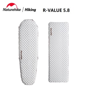 R 5.8 Naturehike NH เบาะที่นอน แบบเป่าลม น้ําหนักเบา สําหรับตั้งแคมป์ เดินป่า R5.8