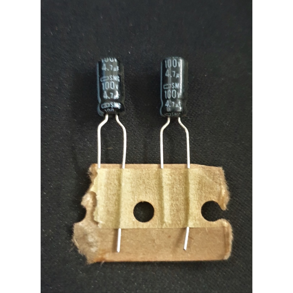 Elco Capacitor 4.7uf 100v SMG