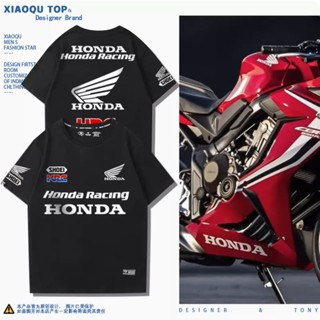 HONDA HRC R &amp; D department custom short sleeve X-ADV750 CB650R CBR1000RR ADV150 CBR600RR X-ADV350 CB1100 GL1800 VARIO125