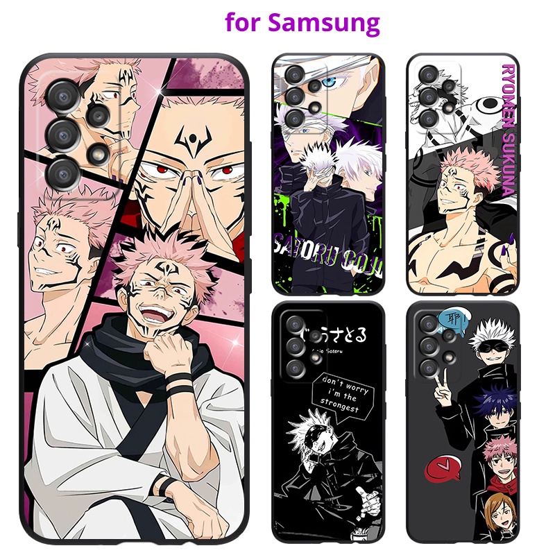 เคส SAMSUNG A04 A04S A13 A23 A33 A53 A73 A03 A52s A52 A72 A12 M12 5G นิ่ม ลาย Gojo Satoru สําหรับ